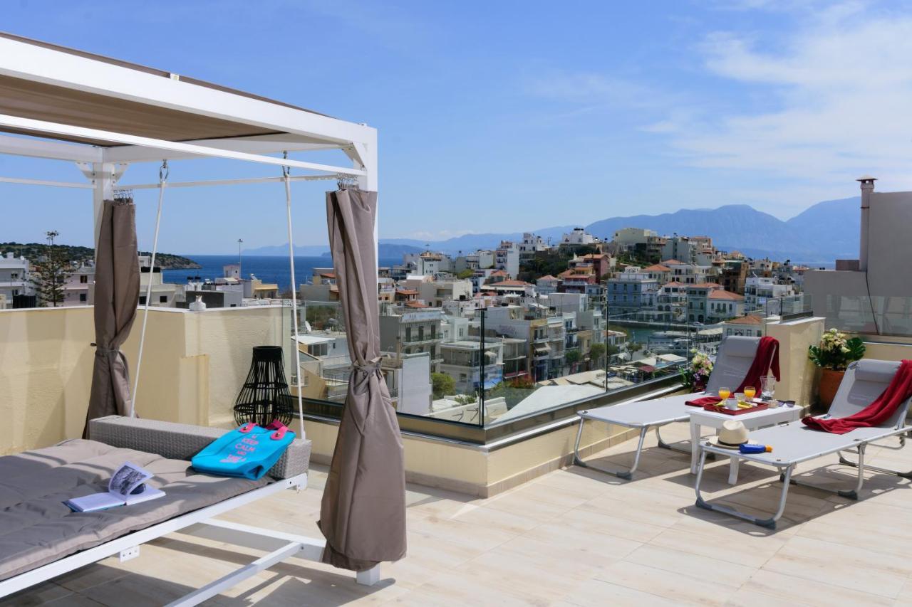 Luxury Lake View Center House Appartement Agios Nikolaos Buitenkant foto