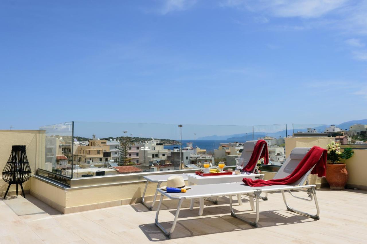 Luxury Lake View Center House Appartement Agios Nikolaos Buitenkant foto