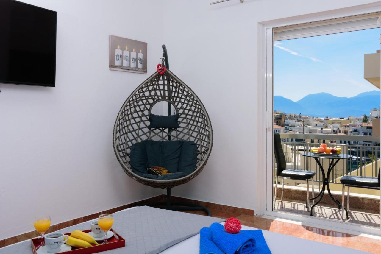 Luxury Lake View Center House Appartement Agios Nikolaos Buitenkant foto