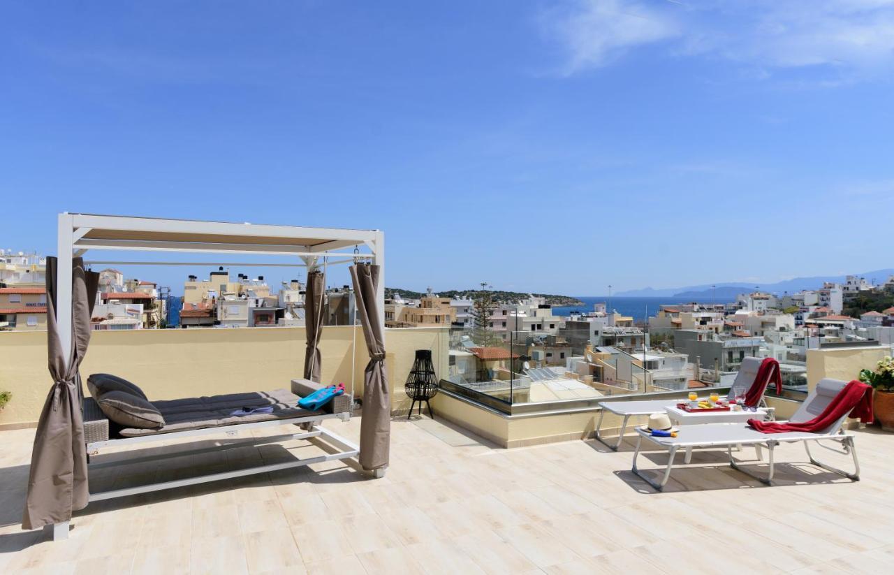 Luxury Lake View Center House Agios Nikolaos Buitenkant foto